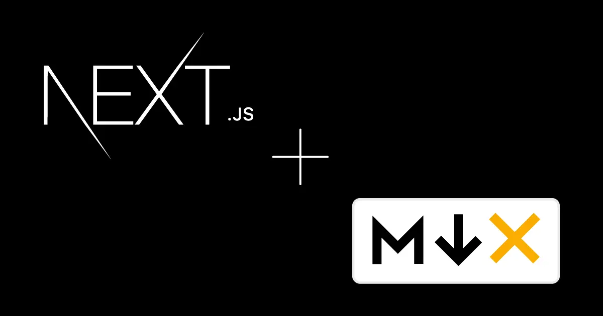 Next.js + MDX